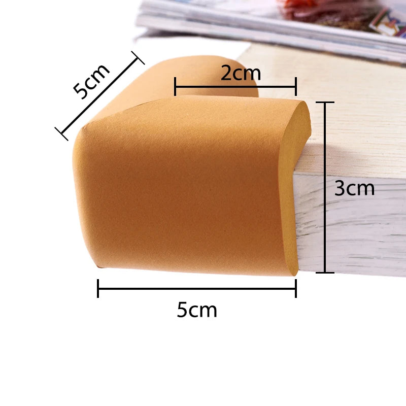 8Pcs/Lot 55*55mm Children Protection Corner Soft Table Desk Children Safety Corner Baby Safety Edge Guards Baby Safety