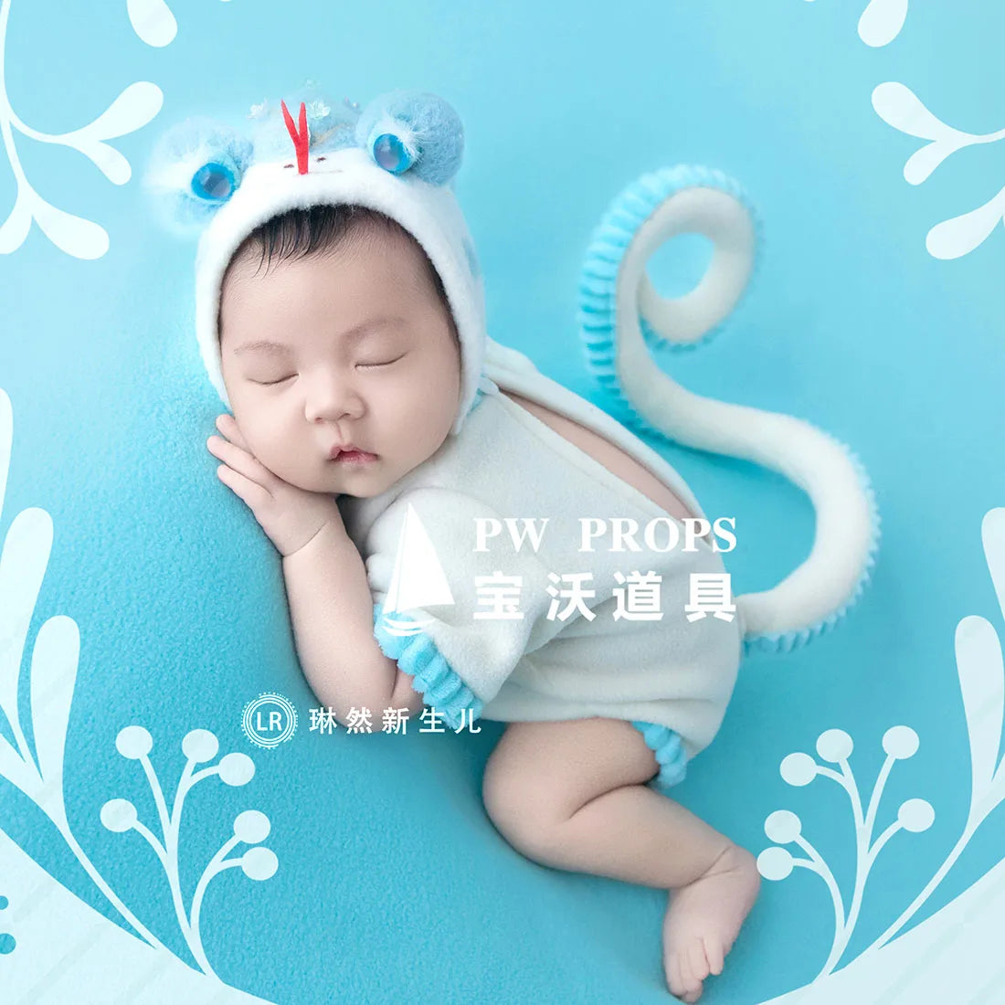 Newborn Soft Fabric Photography Clothes Set