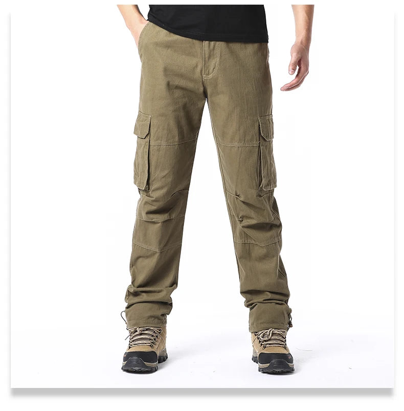 Large Pocket Loose Overalls Men's Outdoor Sports Jogging Tactical Pants