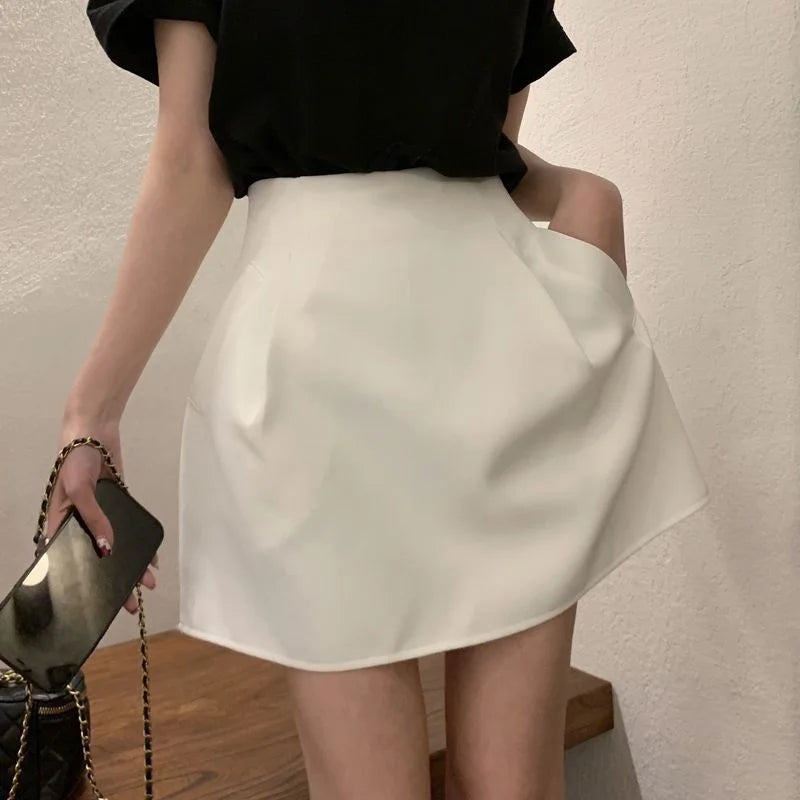 A-line Skirt for Women High Waist Short