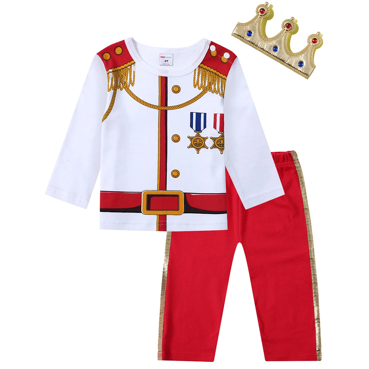 Baby Boy Clothes Set Infant Carnival Outfits Clothes 3PCS