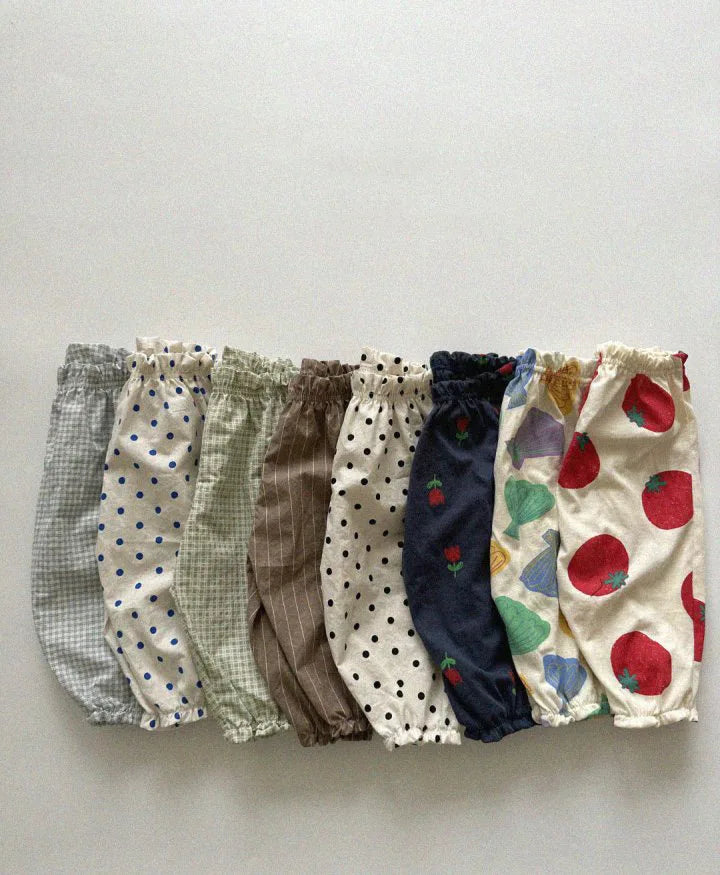 2025 Summer New Children Loose Trousers