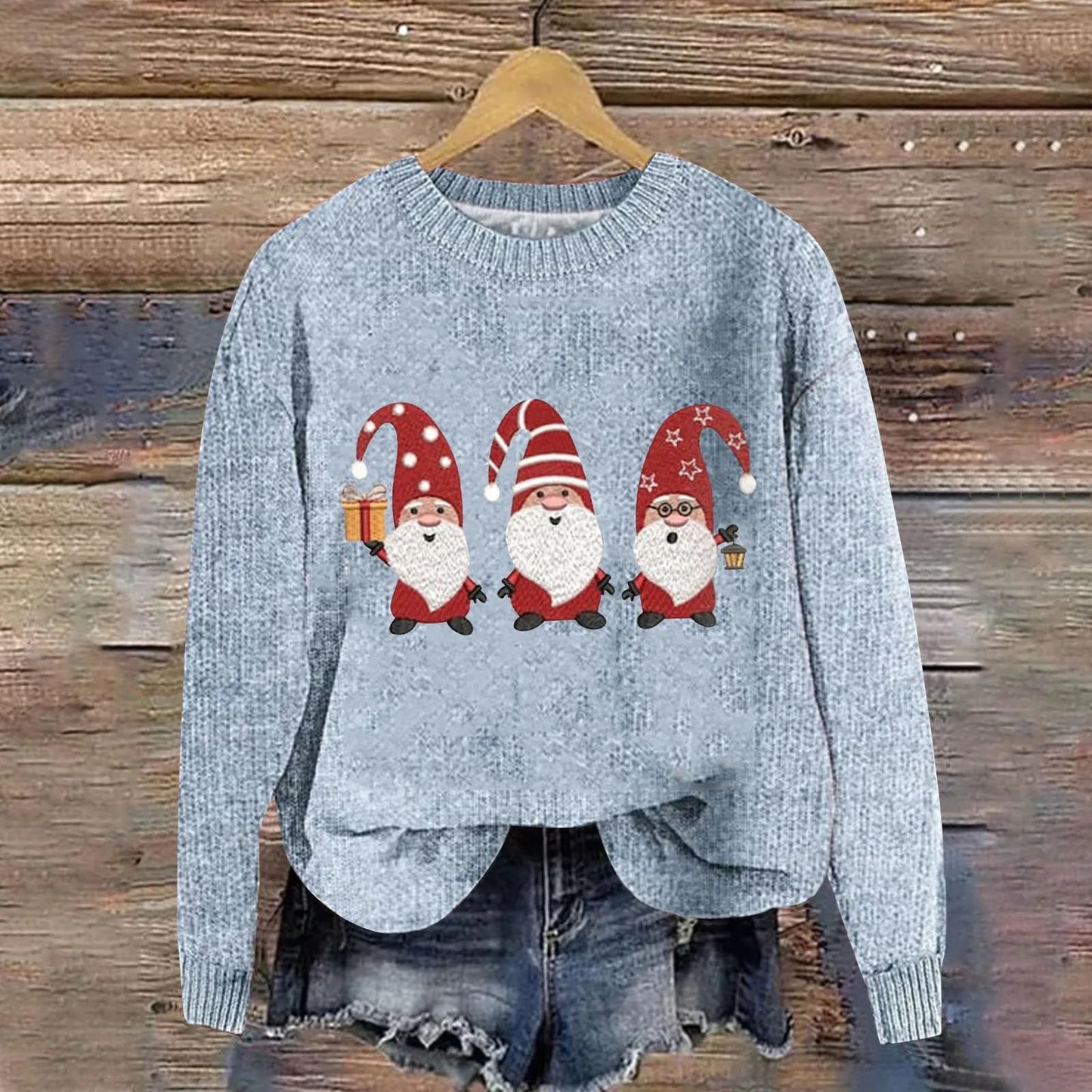 Christmas Sweater 2024 Women Autumn Winter Casual Fashion