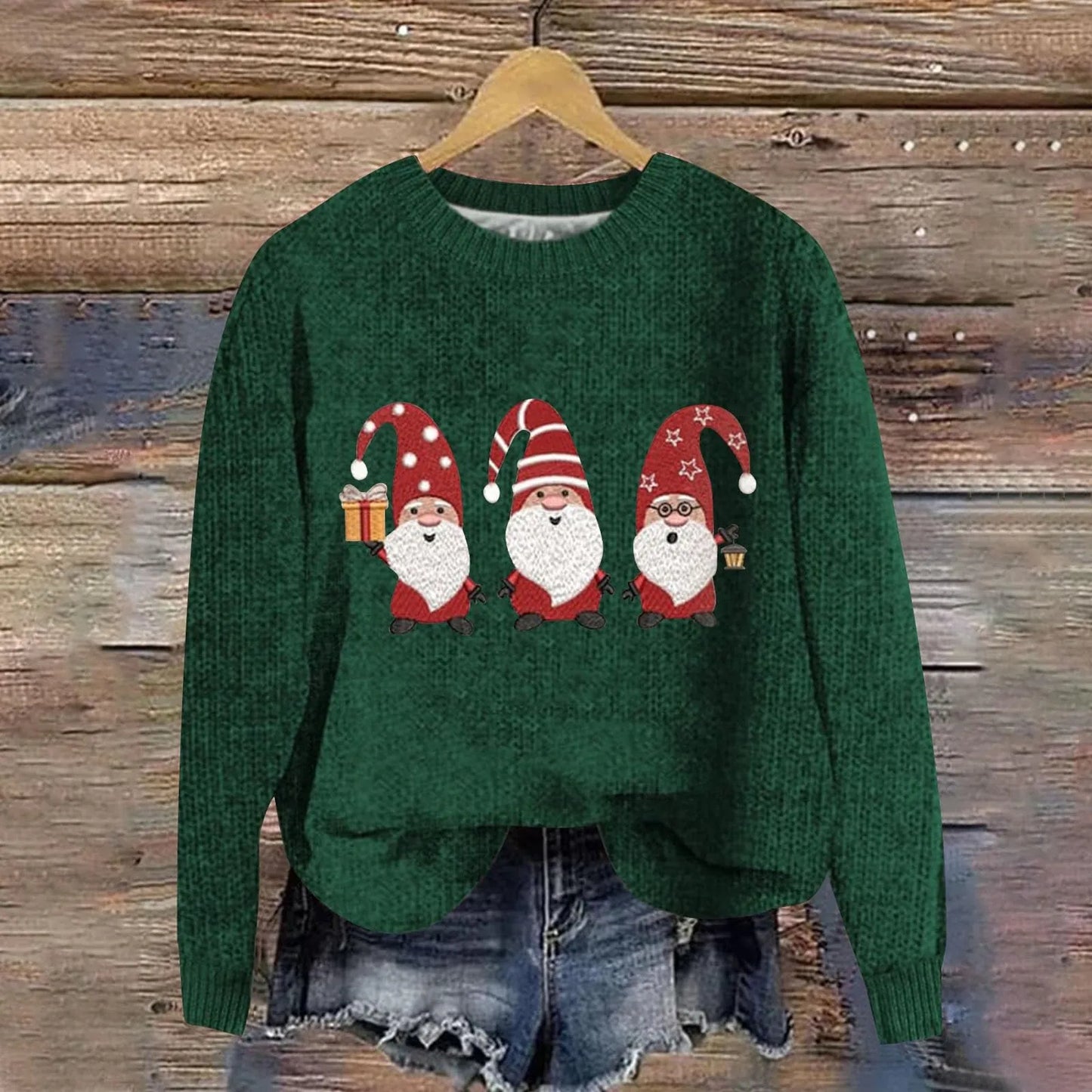 Christmas Sweater 2024 Women Autumn Winter Casual Fashion