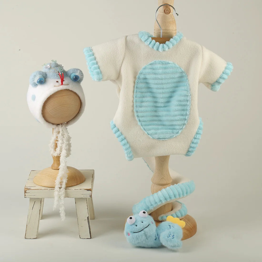 Newborn Soft Fabric Photography Clothes Set