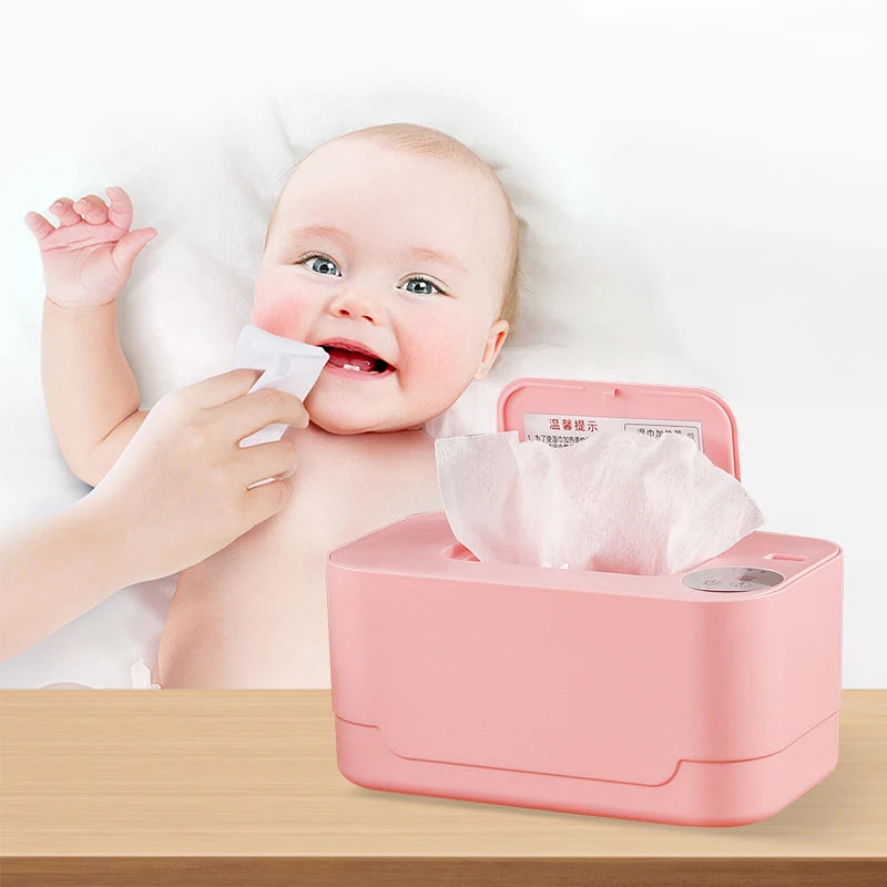 Baby Wet Wipe Warmer Tissue Heater Warming Machine Wipes Heating USB