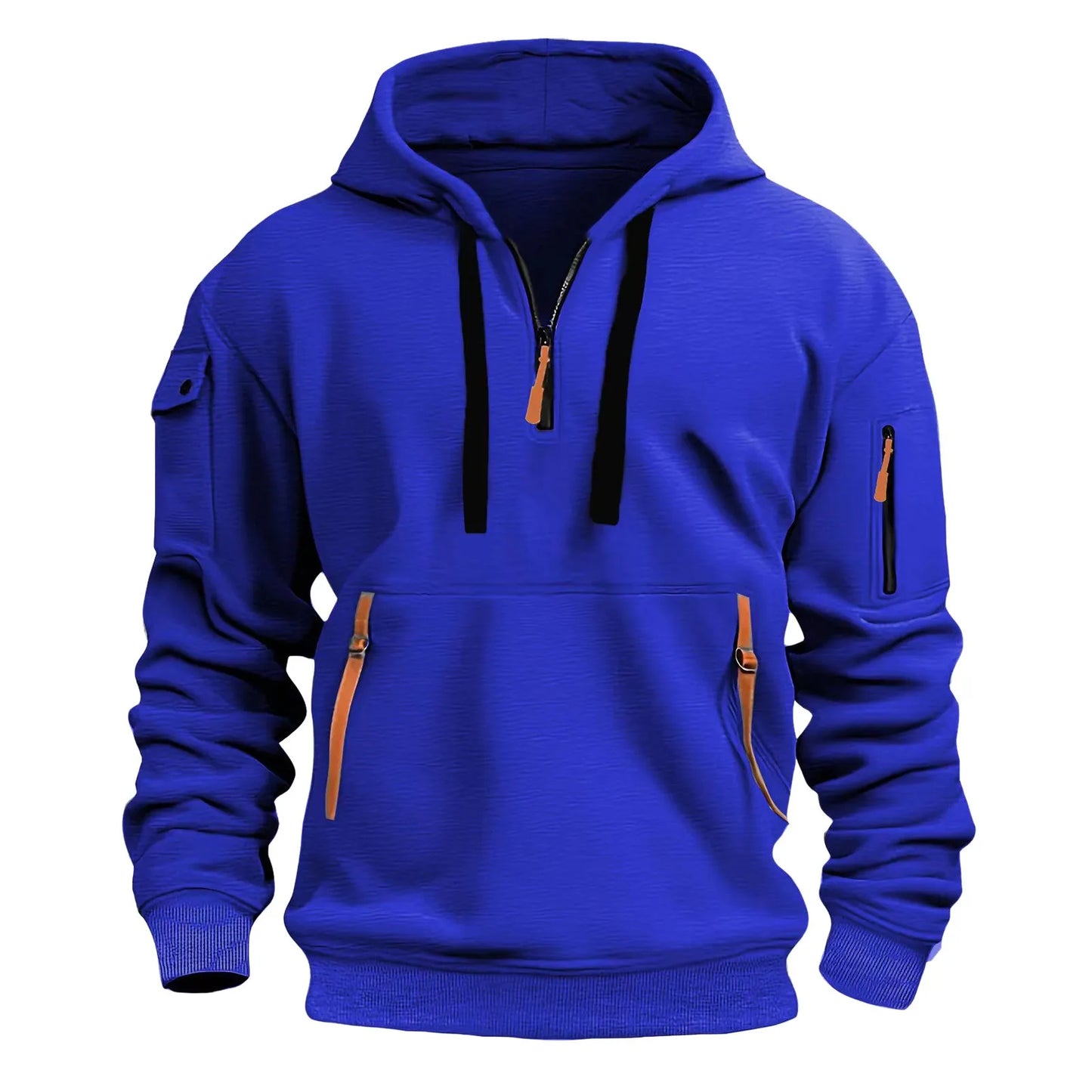 Big And Tall Men'S Hooded Sweatshirts Men S Spring And Autumn Long Sleeved Hoodies