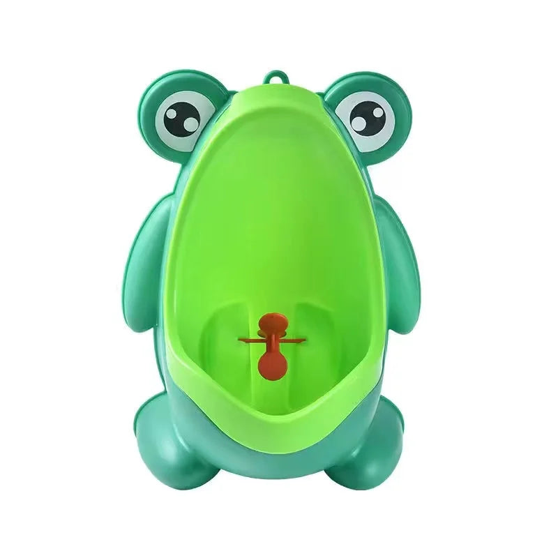 1pc Animal Cartoon Design Baby Boy Frog Potty Toilet Urinal Pee Trainer