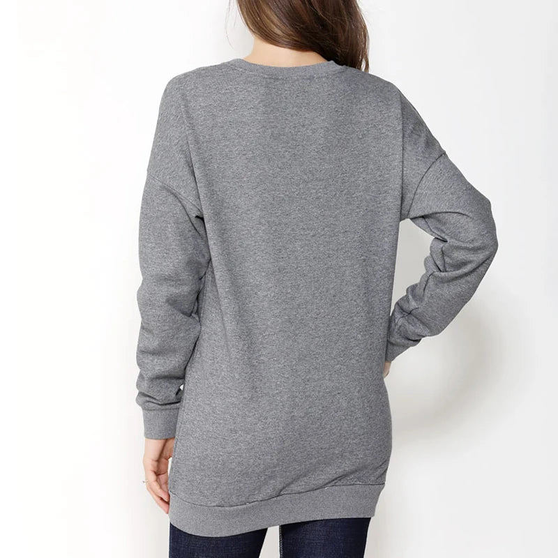 Maternity Nursing Sweatshirt 100% Cotton Winter Maternity Clothes