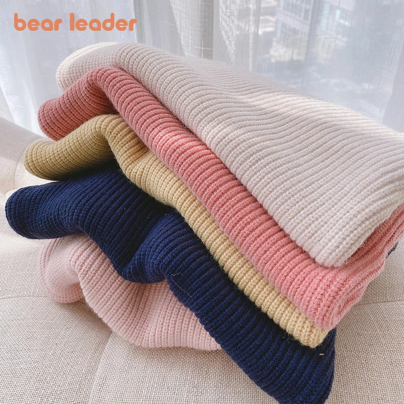 Bear Leader Autumn Kids Girls Casual Sweaters