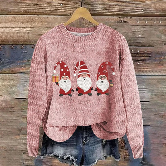 Christmas Sweater 2024 Women Autumn Winter Casual Fashion