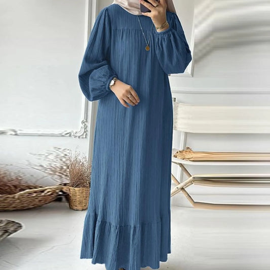 Eid Khimar Long Sleeve Abaya Dubai Turkey