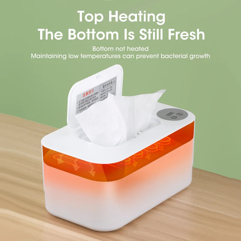 Baby Wet Wipe Warmer Tissue Heater Warming Machine Wipes Heating USB