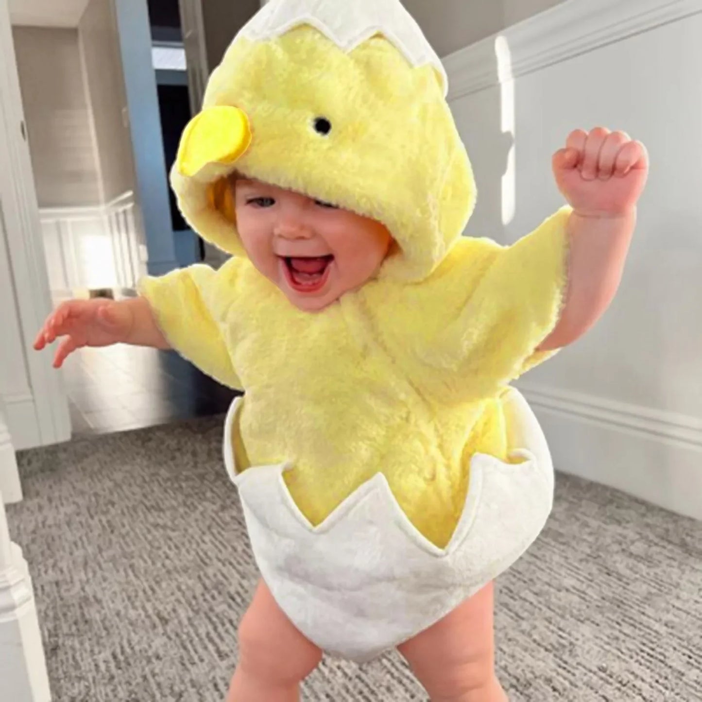 New Baby Boys Girls Chicken Costume Short Sleeve