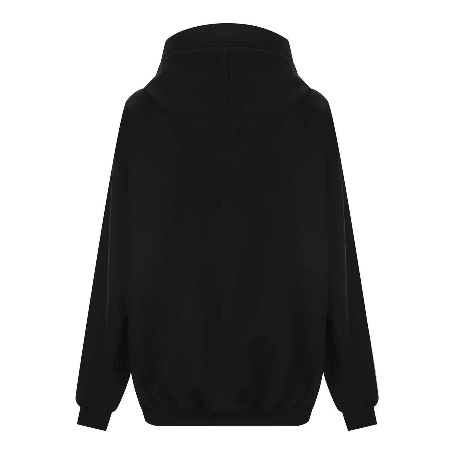 Hooded Sweatshirts Spring Fall Warm Solid Color Oversize Casual Hoodies