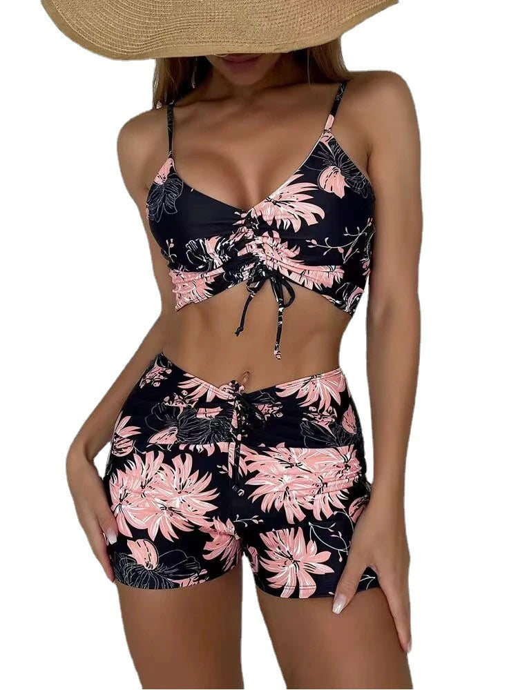 Bikini Floral Swimsuit Print Bikini boxers Swimwear Swim Trunks Bathing Suit