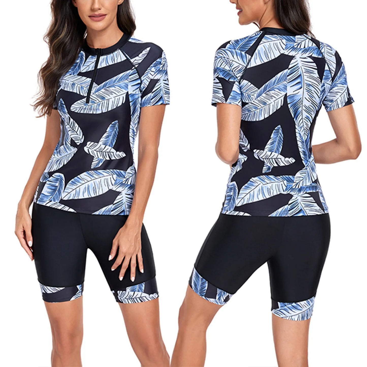 Summer Printed Surfing Swimsuits Fashion Sports