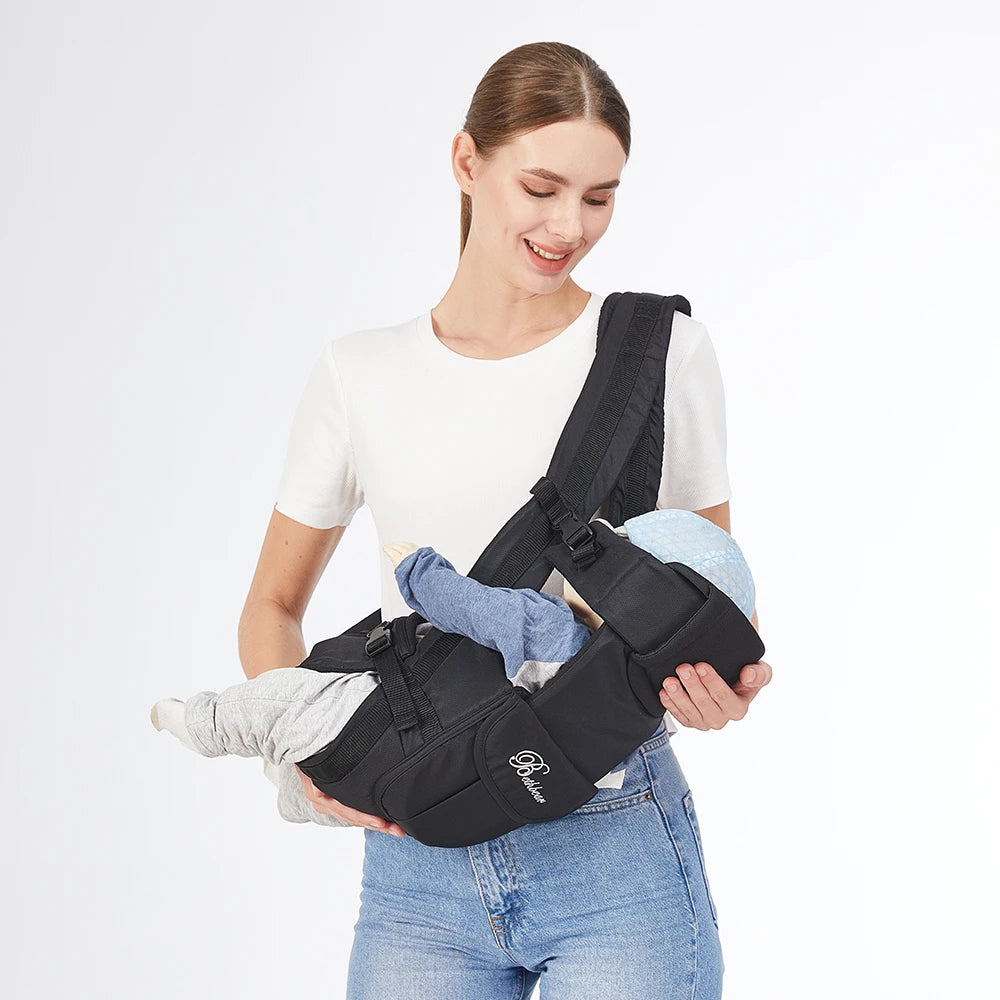 Baby Sling Carrier, 4-in-1 Ergonomic Baby Backpack Carrier