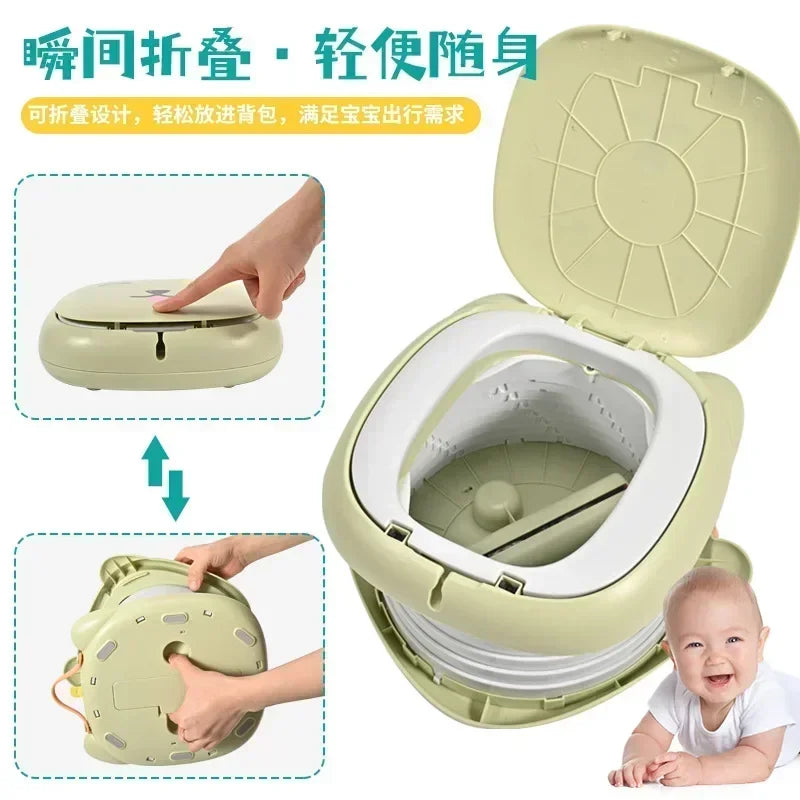 Children's Folding Toilet Baby Travel Toilet