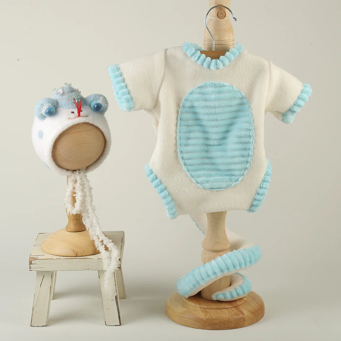 Newborn Soft Fabric Photography Clothes Set