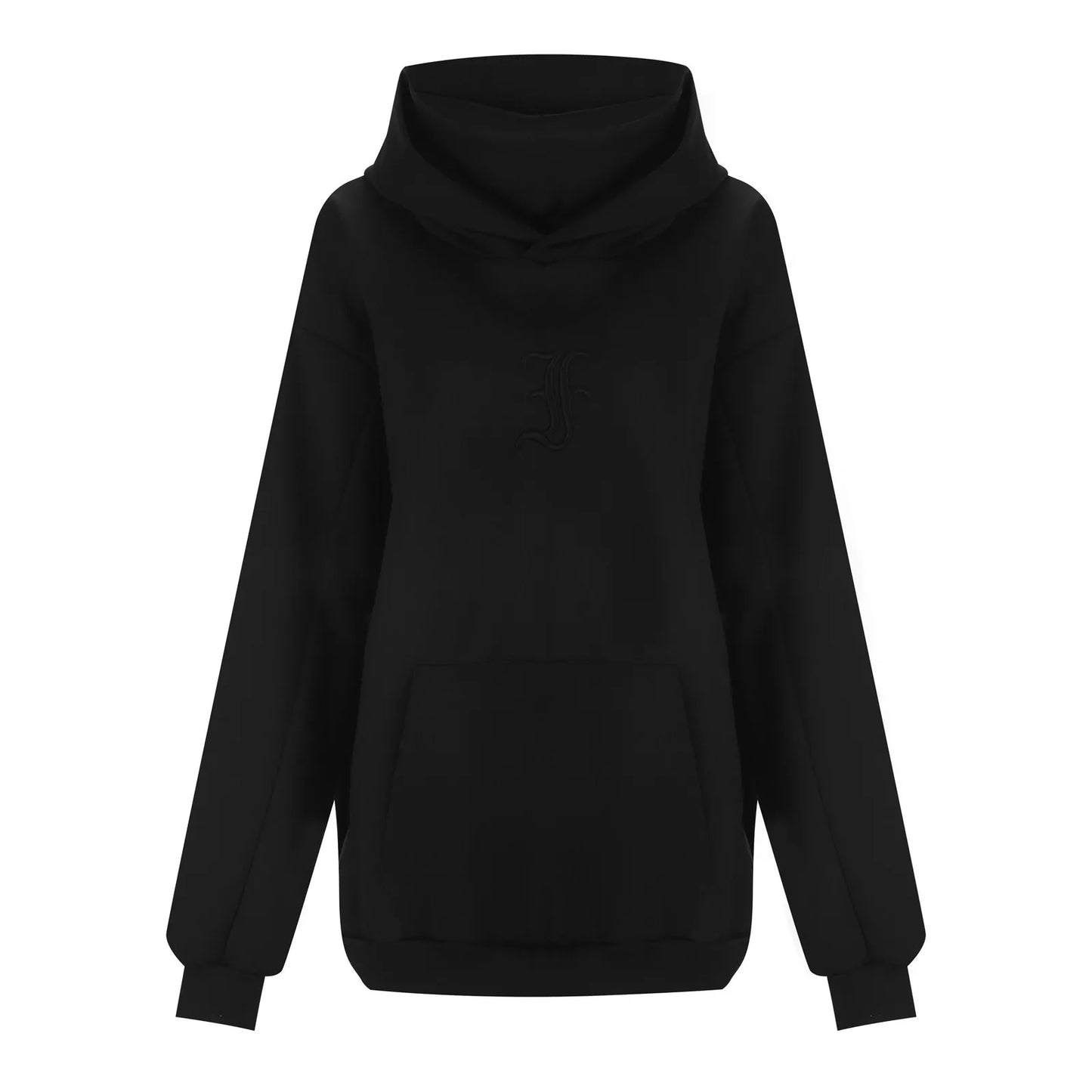 Hooded Sweatshirts Spring Fall Warm Solid Color Oversize Casual Hoodies