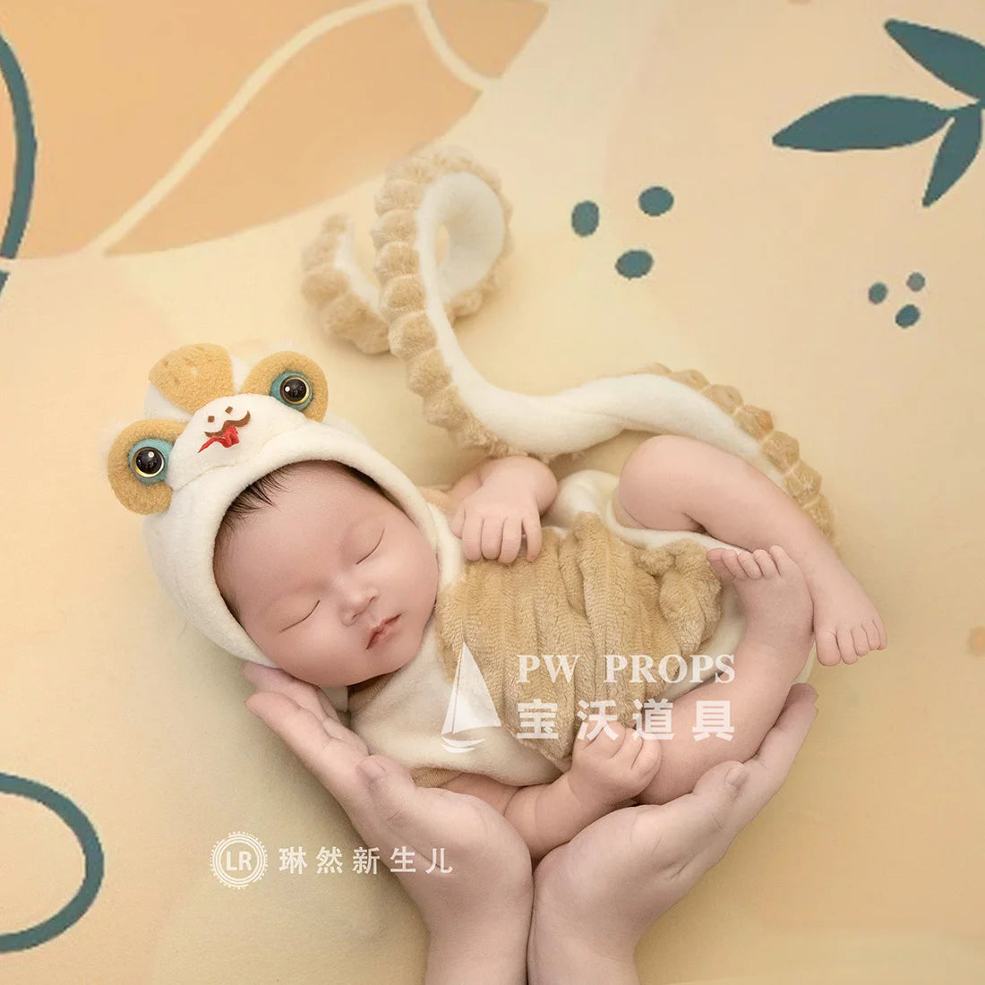 Newborn Soft Fabric Photography Clothes Set