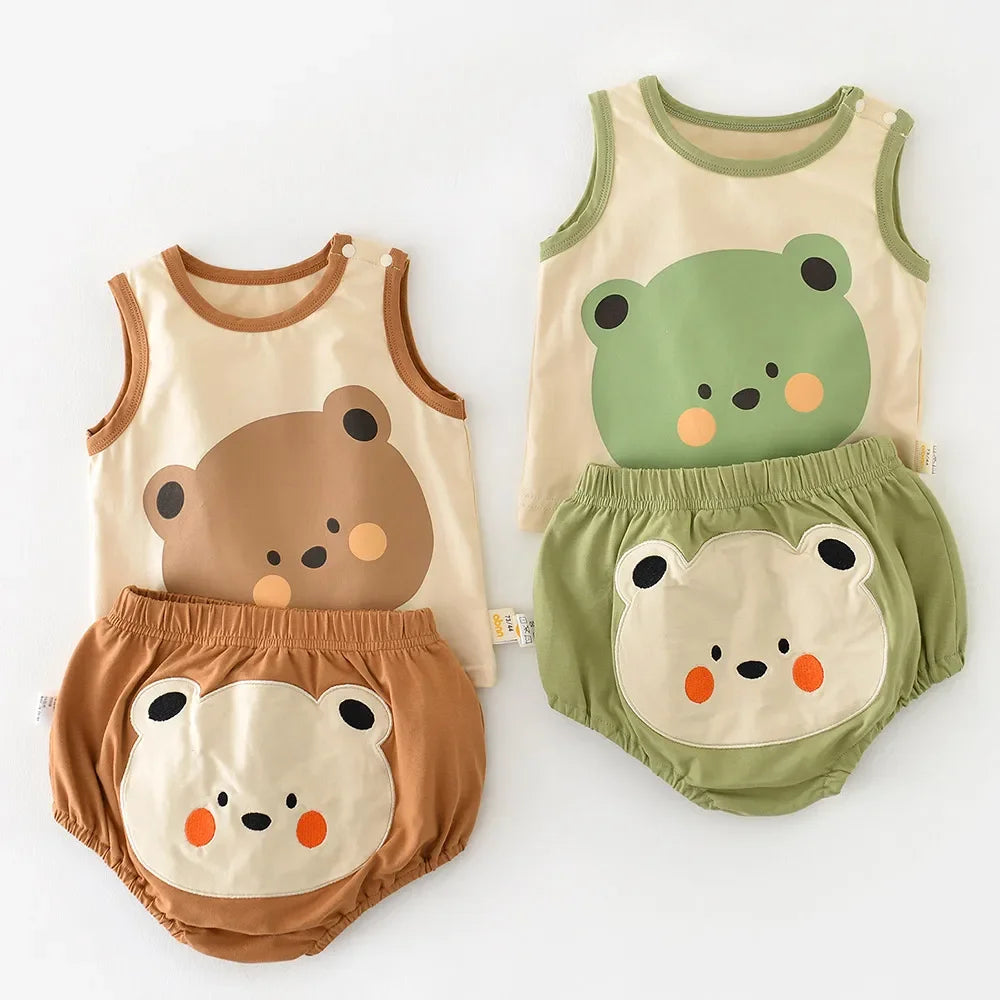 Baby Summer Clothing Sets Outfits for Boys Girls