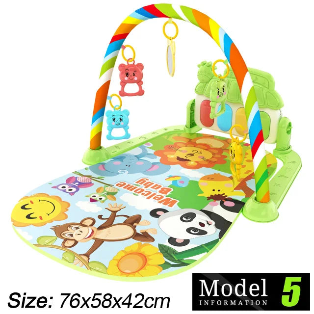 Baby Activity Gym Music Rack Early Education Toy Gifts Newborn 0-36 Months