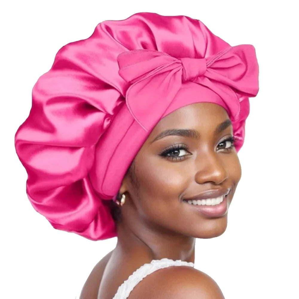 Jarin Hair Satin Bonnet For Curly Hair Women Care