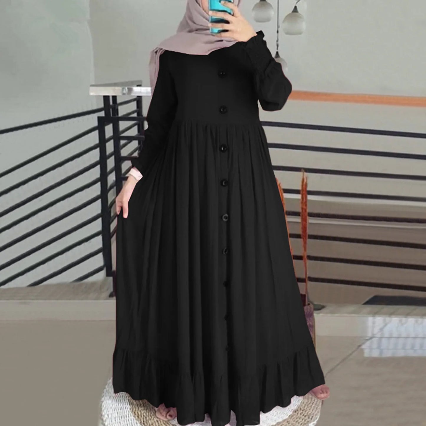 Loose Summer Dress For Women New Seasonal Muslim