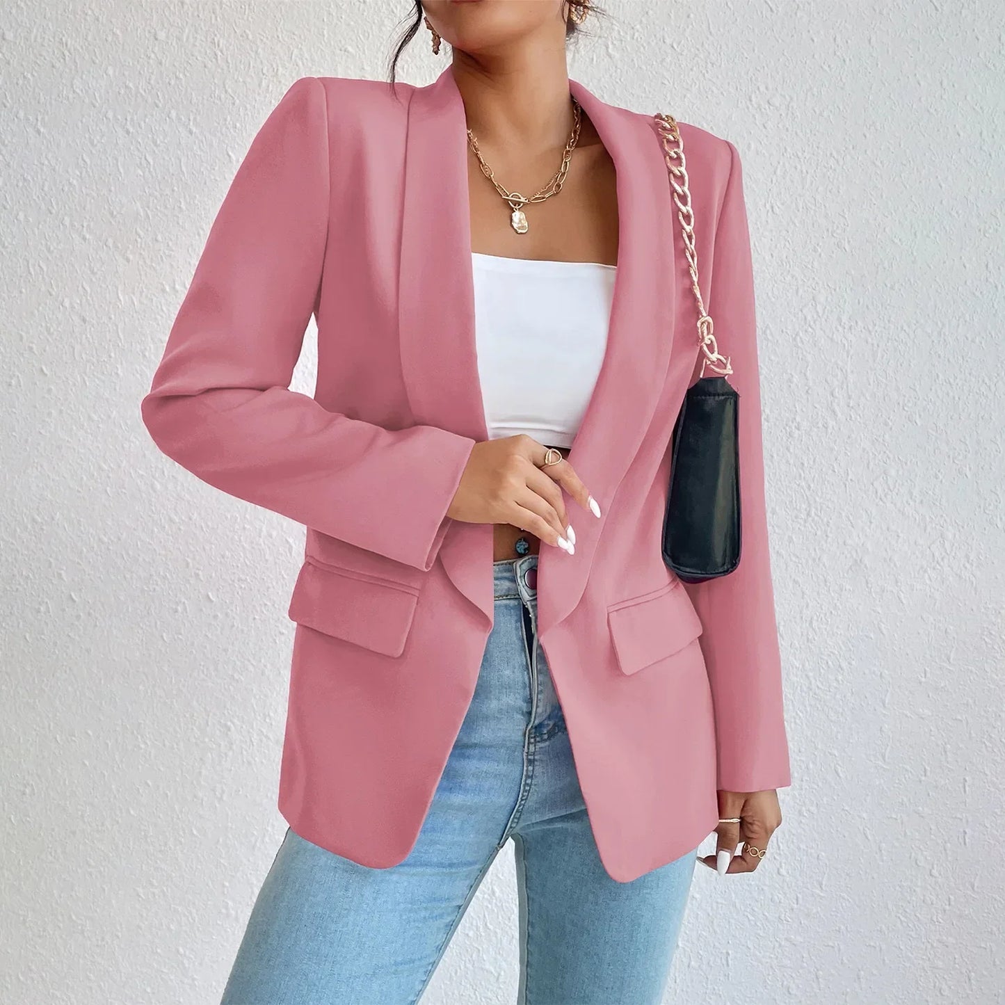 Spring Women Jacket  Office Lady Blazers New Fashion In Outerwears Coats