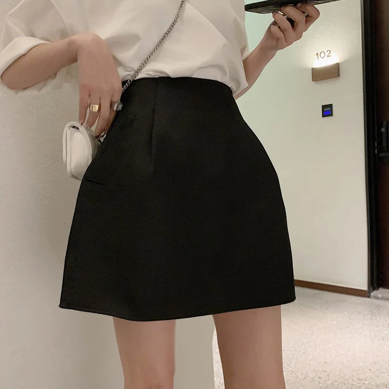 A-line Skirt for Women High Waist Short