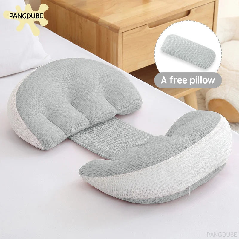 PANGDUBE Pregnancy Pillow with 1pc Free An Auxiliary Pillow