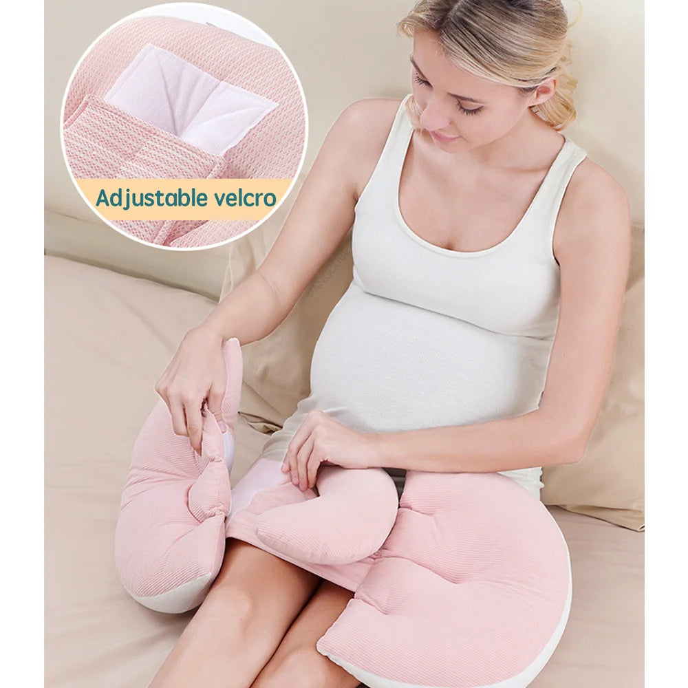 PANGDUBE Pregnancy Pillow with 1pc Free An Auxiliary Pillow