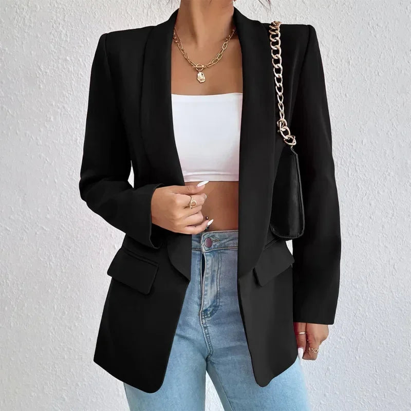 Spring Women Jacket  Office Lady Blazers New Fashion In Outerwears Coats