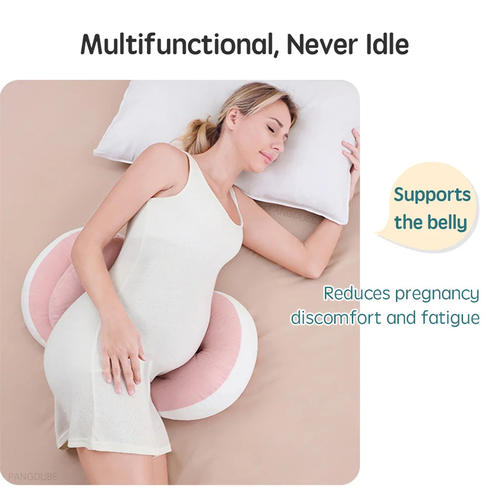 PANGDUBE Pregnancy Pillow with 1pc Free An Auxiliary Pillow