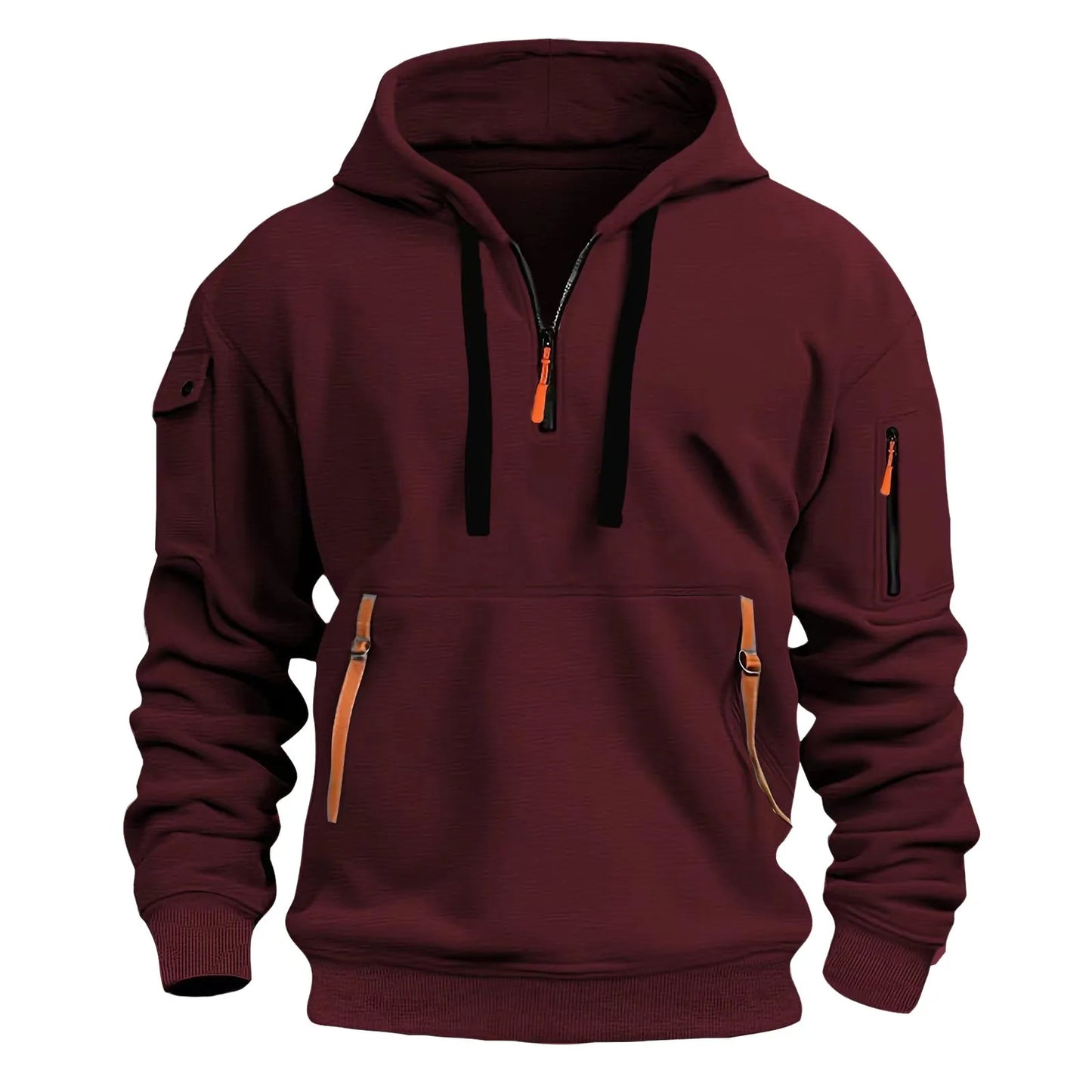 Big And Tall Men'S Hooded Sweatshirts Men S Spring And Autumn Long Sleeved Hoodies