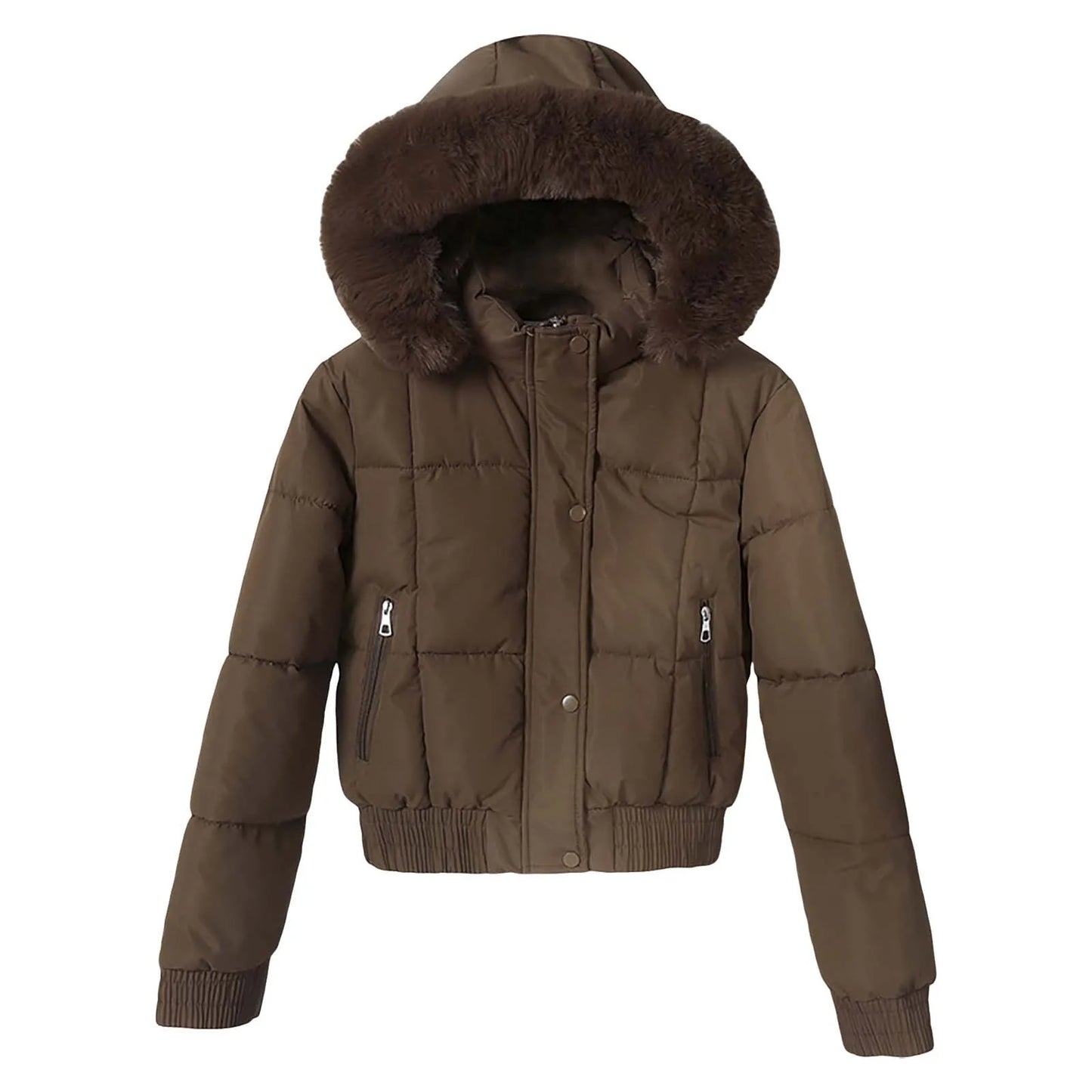 Women‘s Trendy Winter Warm Puffer Jackets