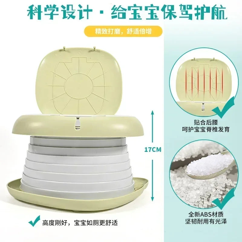 Children's Folding Toilet Baby Travel Toilet