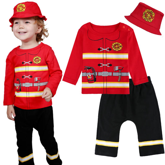 Baby Boy Clothes Set Infant Carnival Outfits Clothes 3PCS