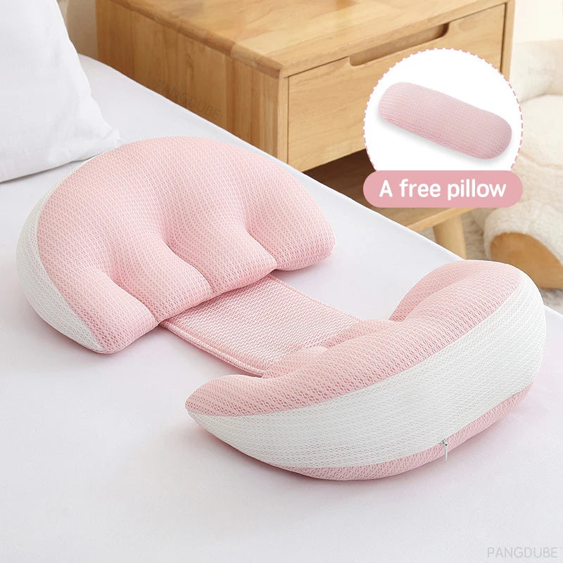 PANGDUBE Pregnancy Pillow with 1pc Free An Auxiliary Pillow