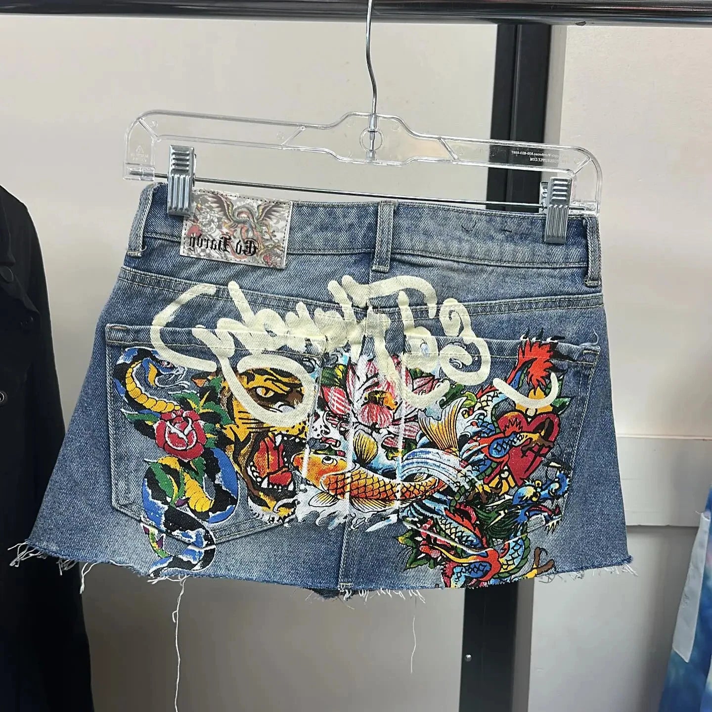 Womens Skirt Shorts Hip Hop Denim Jeans