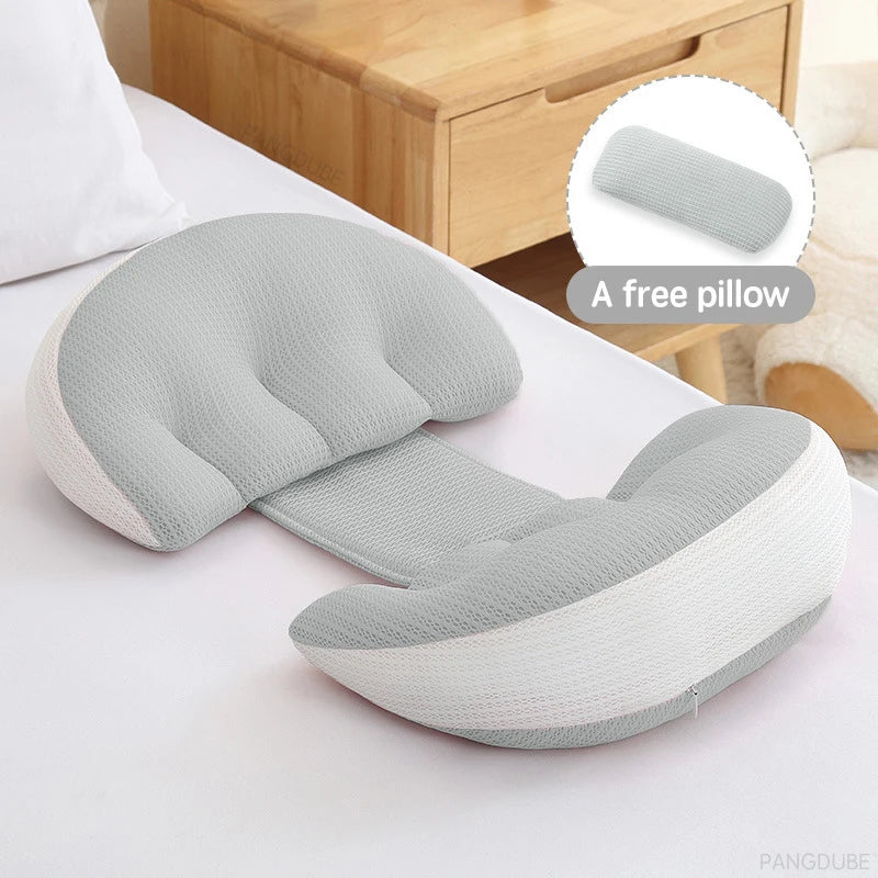 PANGDUBE Pregnancy Pillow with 1pc Free An Auxiliary Pillow