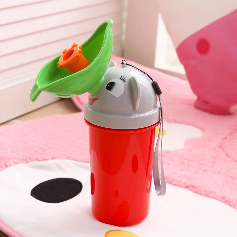 1pc Animal Cartoon Design Baby Boy Frog Potty Toilet Urinal Pee Trainer