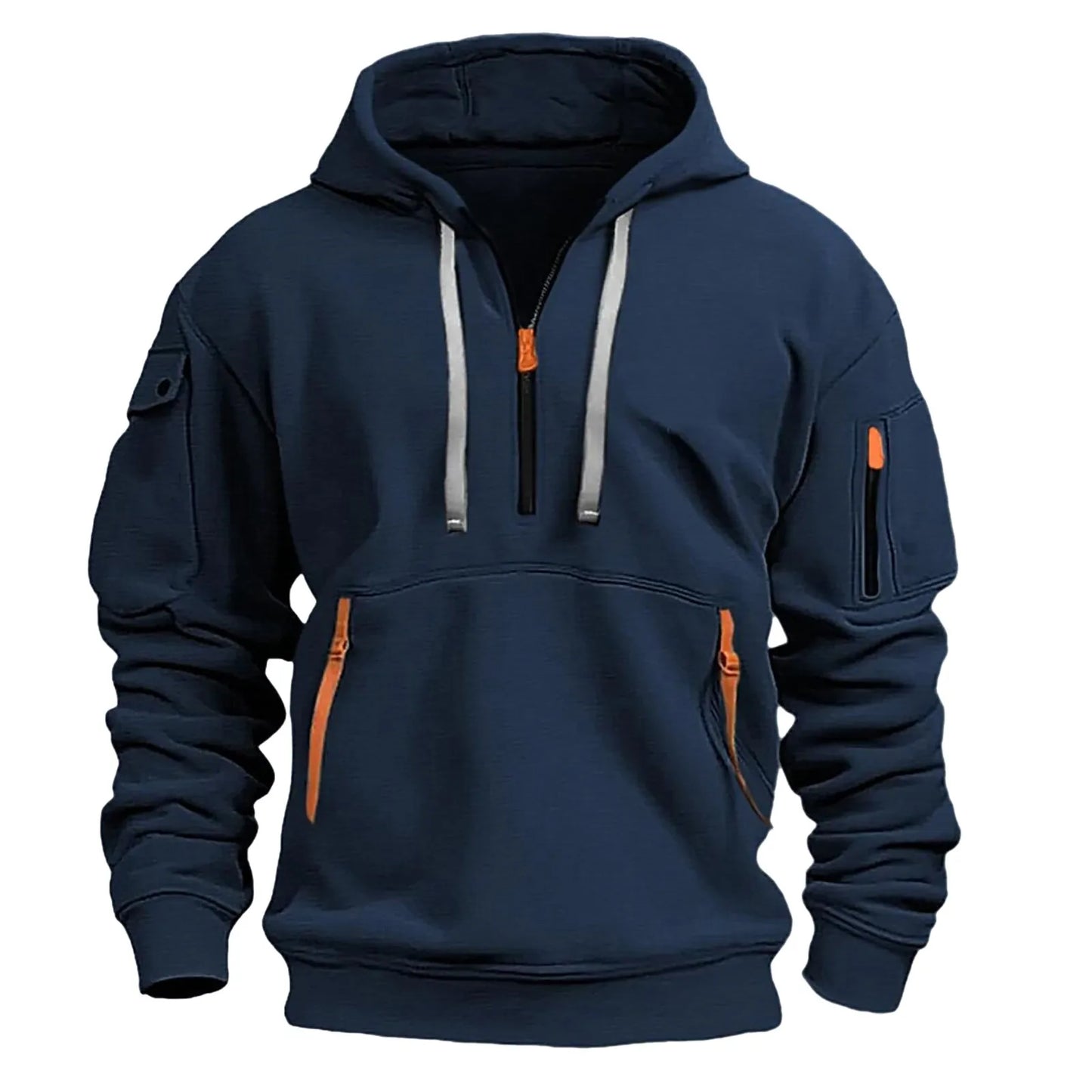 Big And Tall Men'S Hooded Sweatshirts Men S Spring And Autumn Long Sleeved Hoodies