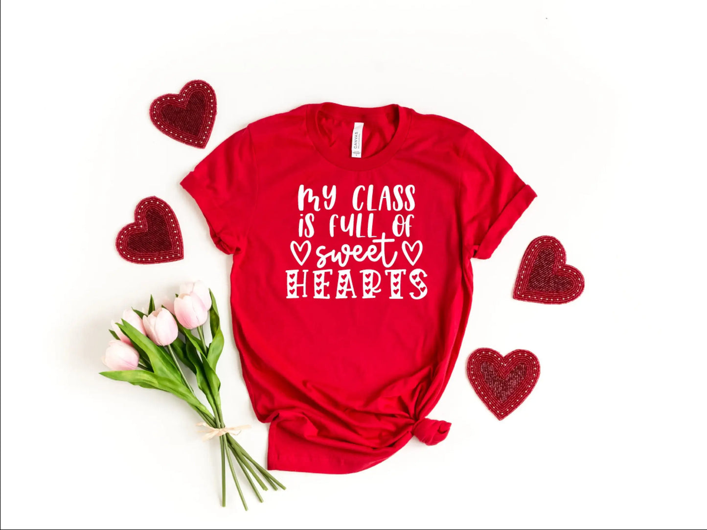 My class is full of sweet hearts shirt Valentines day