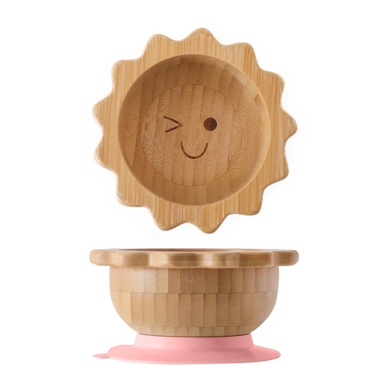 Baby Wooden Tableware Set