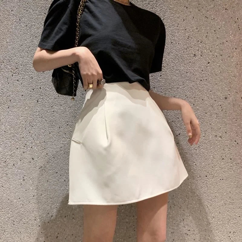 A-line Skirt for Women High Waist Short