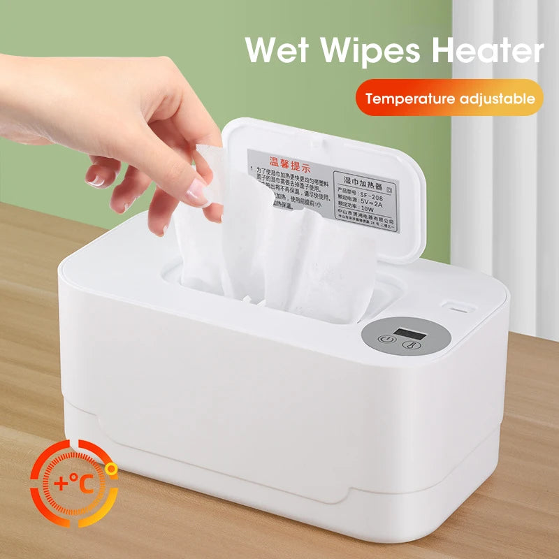 Baby Wet Wipe Warmer Tissue Heater Warming Machine Wipes Heating USB