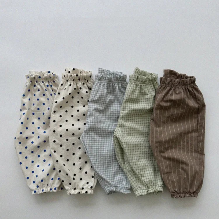 2025 Summer New Children Loose Trousers